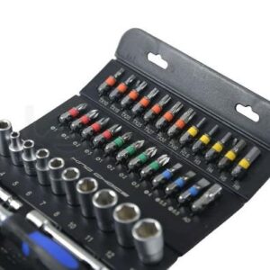 37PCS 1/4 DR Socket & Bit Set