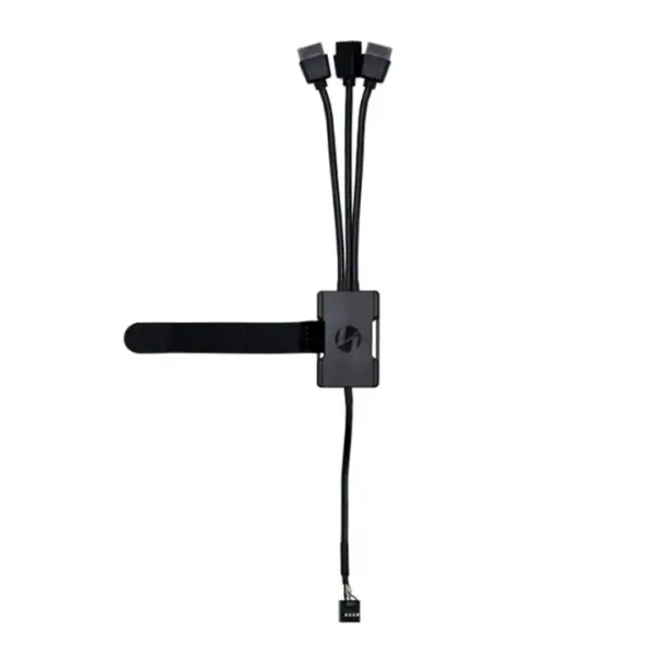 LIAN LI USB 2.0 Hub, 1 to 3 Hub, Supports UNI Fan Series Controller