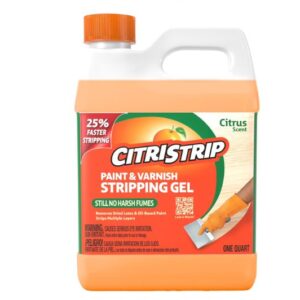 CitriStrip Paint & Varnish Stripping Gel, Citrus Scent, 1 Quart