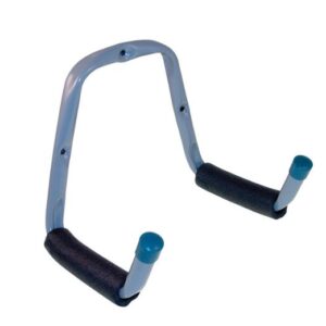 Crawford 9.75 in. L Powder Coated Gray Steel Double Arm Ladder Hook 75 lb. cap. 1 pk