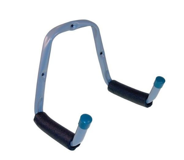 Crawford 9.75 in. L Powder Coated Gray Steel Double Arm Ladder Hook 75 lb. cap. 1 pk