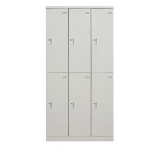 Premium 6 Door Employee Lockers