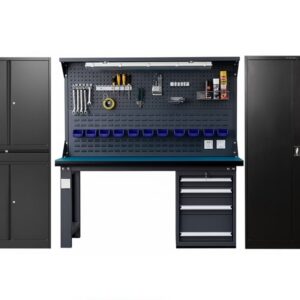 4100cm Professional Workbench with Cabinets