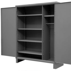 Heavy Duty Steel Wardrobe Cabinet 120cm Length