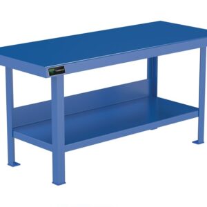 Heavy Duty 150cm Customised Metal Workbench - Blue