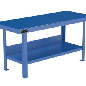 Heavy Duty 200cm Customised Metal Workbench - Blue