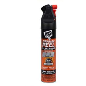2in1 Wall & Ceiling Spray Texture: Orange Peel Water Based 25 oz