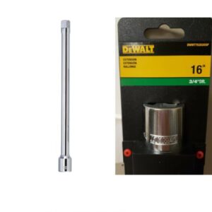 DEWALT 16-inch Socket Extension 3/4" Drive