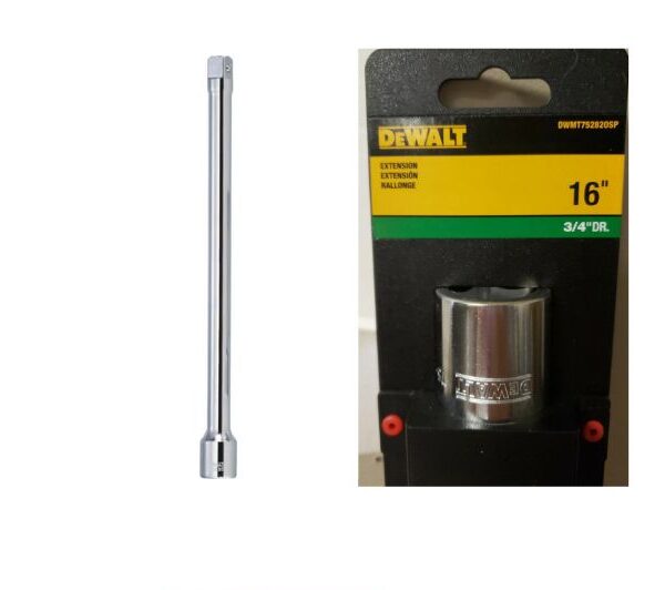 DEWALT 16-inch Socket Extension 3/4" Drive