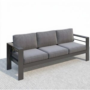 Custom Made 3 Seater Outdoor Metal Sofa