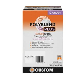 Polyblend Plus Sanded Tile Grout 7 Lbs