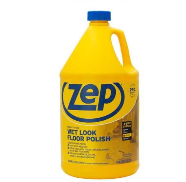Zep Wet Look Floor Polish Liquid 1 Gal