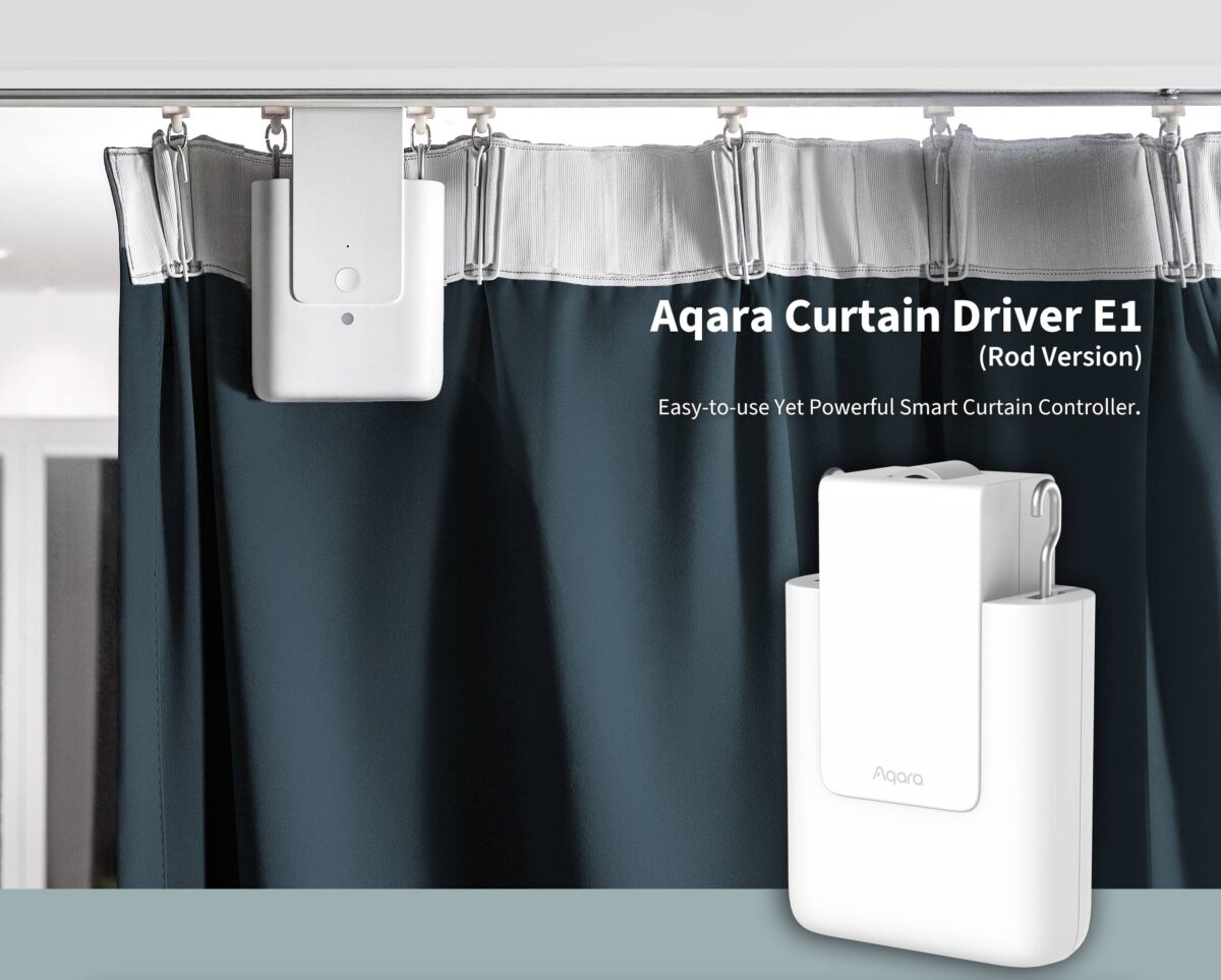 39 AQARA Curtain Driver E1 (Rod Version) - Image 1