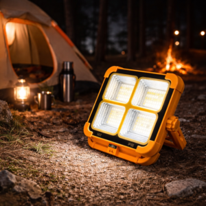 HG DUE Solar LED Emergency Light (HG-66) -288PCS LED, 6000mAh Battery