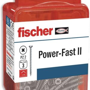 Fischer Screws 557482 FPF II CZF 3.5X25 BC 20 BB1, Multicolor