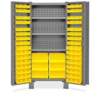 Heavy Duty Steel Cabinet with 102pcs Bins - Color can be customised