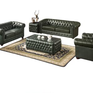 Leather Sofa Set for Office - 2