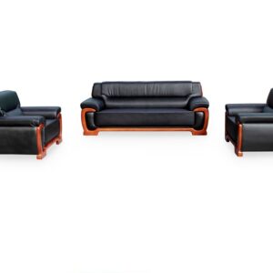 Leather Sofa Set for Office - 8