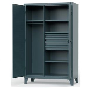 Heavy Duty Steel Cabinet with Shelves & Drawers - Color can be customised