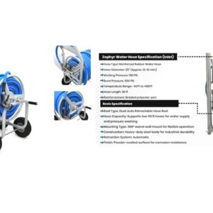 BLUBIRD Water Hose Combo 12