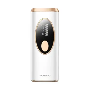 Porodo Lifestyle IPL Hair Removal Advanced Skincare Technology - White