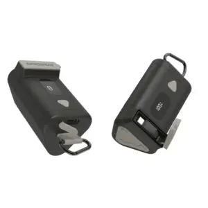 Porodo Power Bank 15000mAh with Type-C Retractable cable- Black