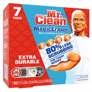 Mr. Clean Magic Eraser Extra Durable Cleaning Pads with Durafoam, 2 pads
