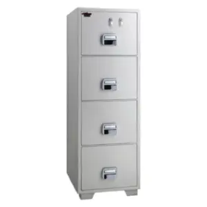 Eagle SF-680-4TKX Fire Resistant Filing Cabinet, 4 Drawer, 2 Key Lock