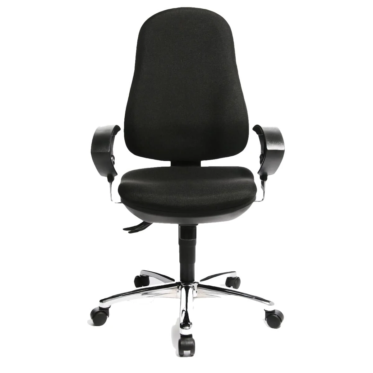 19 Topstar SUPPORT SY Secretary Office Chair, Fabric Black - Image 1