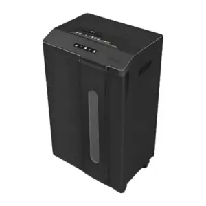 New United ET-30C Cross-Cut Shredder, Black