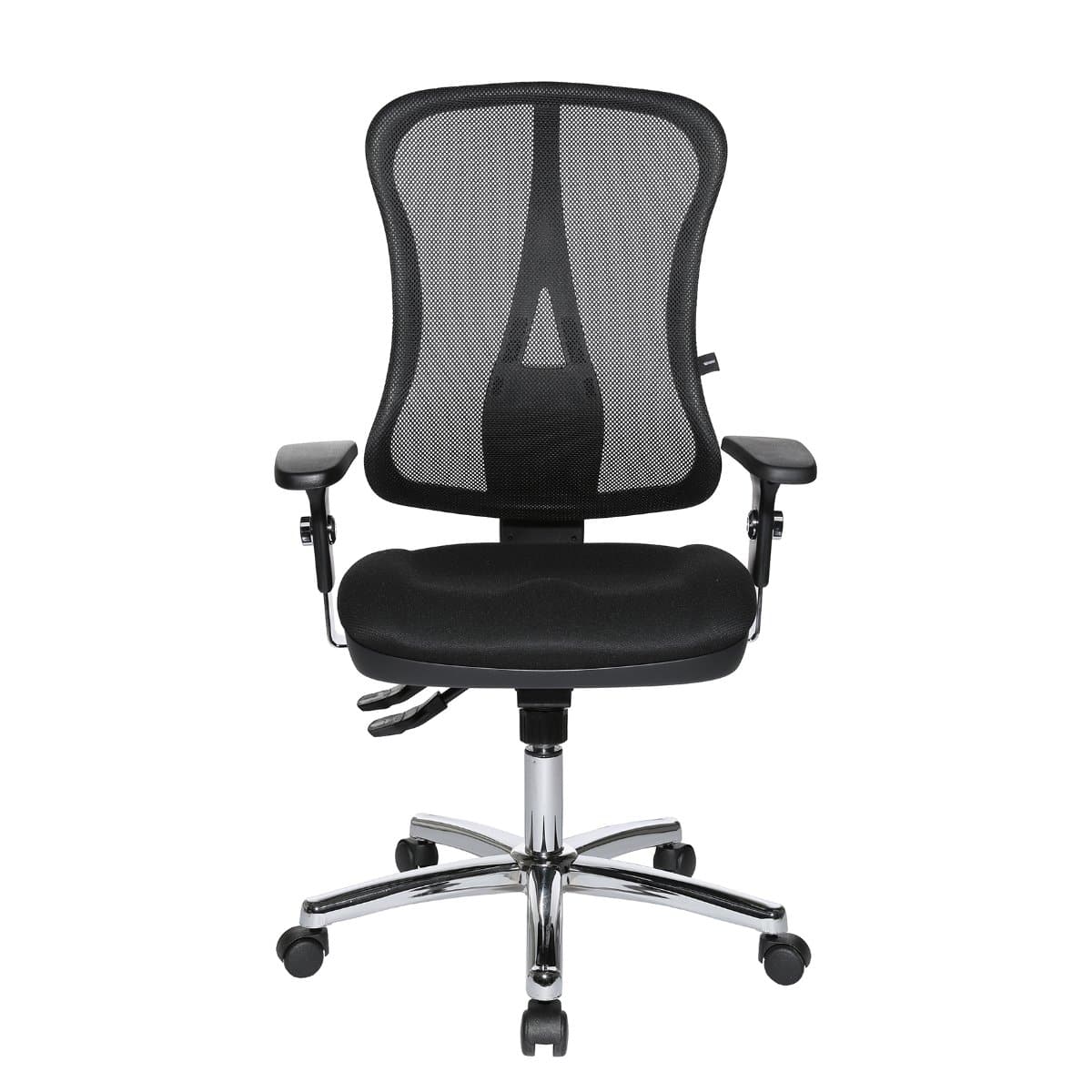 24 Topstar HEAD POINT SY SOMO Mesh Office Chair, Mesh/Fabric Black - Image 1