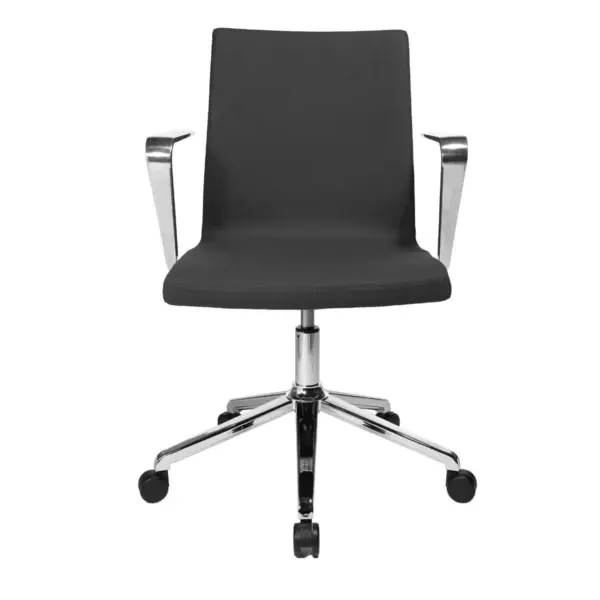 Topstar SITNESS CUBE Swivel Visitor Meeting Chair with armrests, Fabric Anthrazite