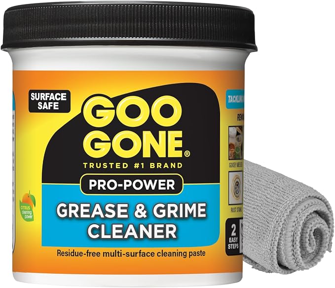24 Goo Gone Grease & Grime Cleaner, Multi Purpose Cleaning Paste for Metal - Image 1