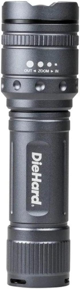 25 Diehard Twist Focus 600 Lumen Flashlight - Image 1